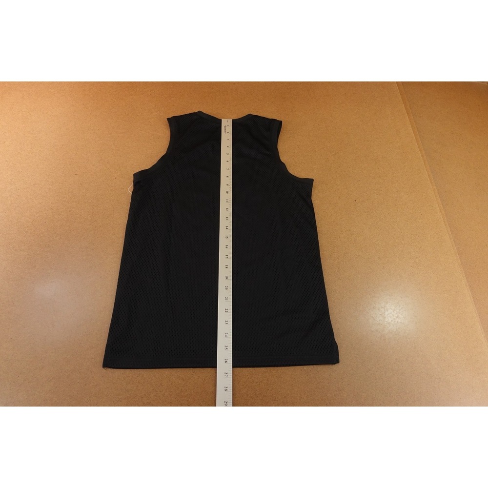 Old Navy Boys X-Large Black Mesh V-Neck Graphic Breathable Basketball Tank Top - Picture 10 of 12